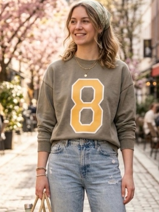 Zara Tops - 𝐙𝐀𝐑𝐀 Washed Vintage look Sweatshirt Size L